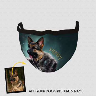 Personalized Dog Gift Idea - Royal Dog's Portrait 19 For Dog Lovers - Cloth Mask